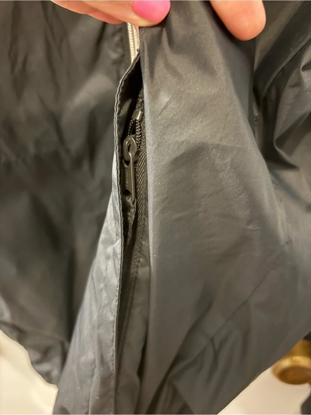 Columbia Kids' Black Windbreaker Jacket with Hood